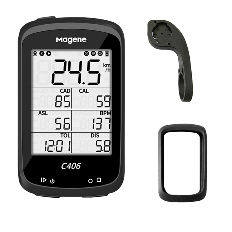Magene C406 Lite GPS Bike Computer Wireless Smart meter Sync Speed Sensor Road Bike MTB Bicycle Odometer