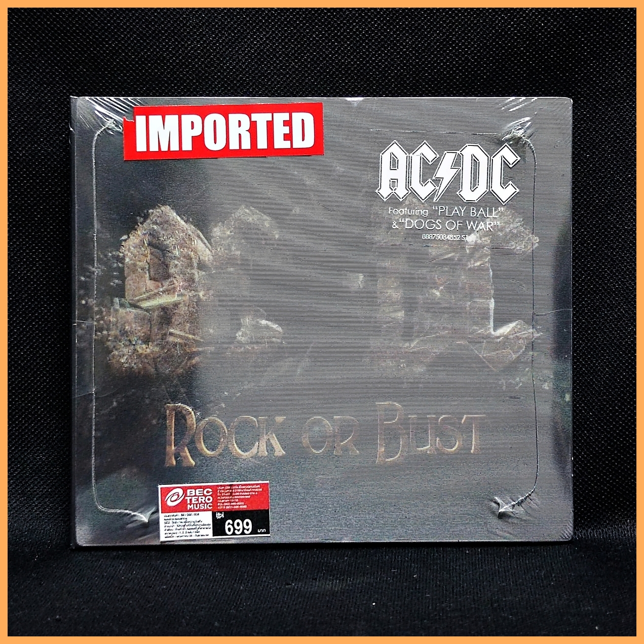 CD เพลง AC/DC – Rock Or Bust [US IMPORT] (แผ่นใหม่ ซีล)