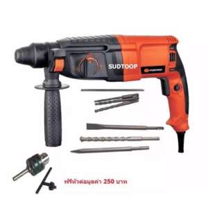 ดูภาพ PUMPKIN สว่านโรตารี่ 26มม. รุ่น PTT2-26DE 3ระบบ 800W. <br/>เพิ่มเติม PUMPKIN สว่านโรตารี่ 26มม. รุ่น PTT2-26DE 3ระบบ 800W.