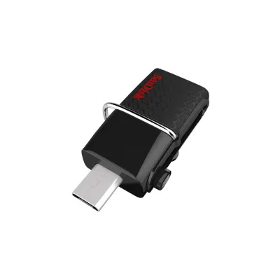 FLASH DRIVE (แฟลชไดร์ฟ) SANDISK ULTRA DUAL DRIVE USB3.0 128GB BY SPEEDCOM