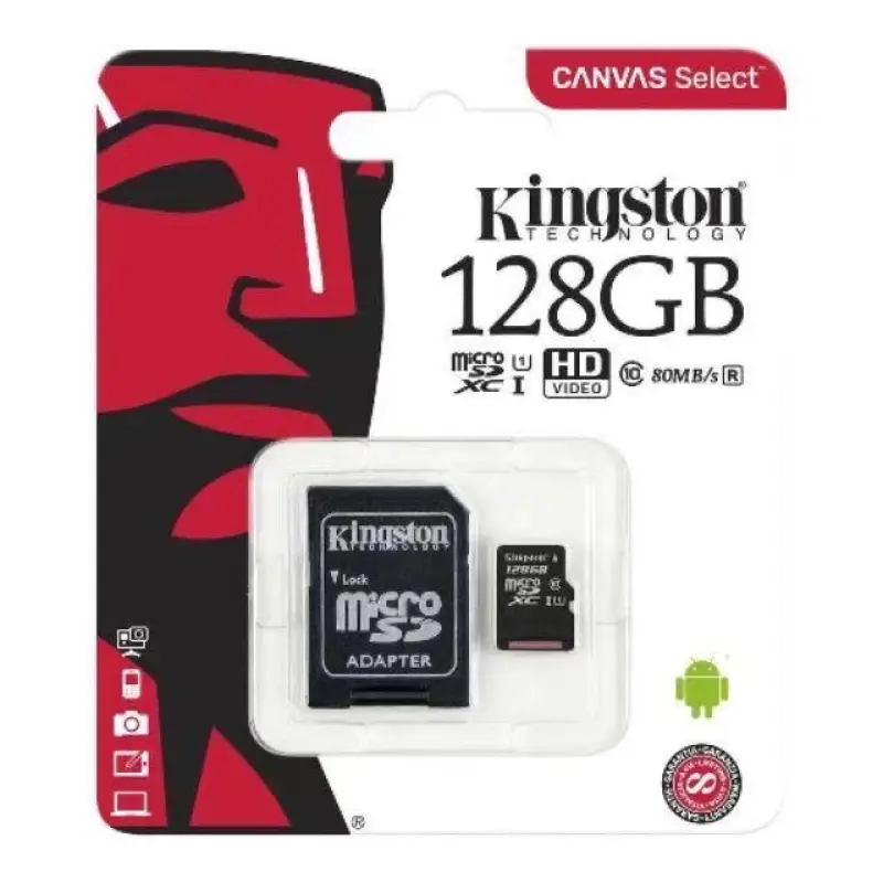 ภาพสินค้าTF.VIPCOM  Kingston 32GB Class 10 Micro SD SDHC คิงส์ตัน เมมโมรี่การ์ด 32 GB จากร้าน TF.VIPCOM บน Lazada ภาพที่ 1