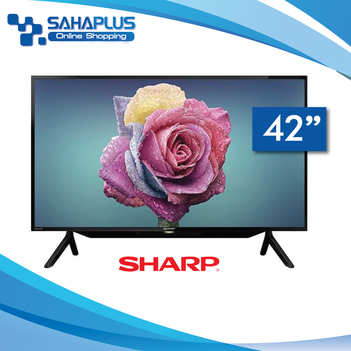 ทีวี TV DIGITAL 42  SHARP รุ่น 2T-C42BD1X (รับประกันศูนย์ 1 ปี)