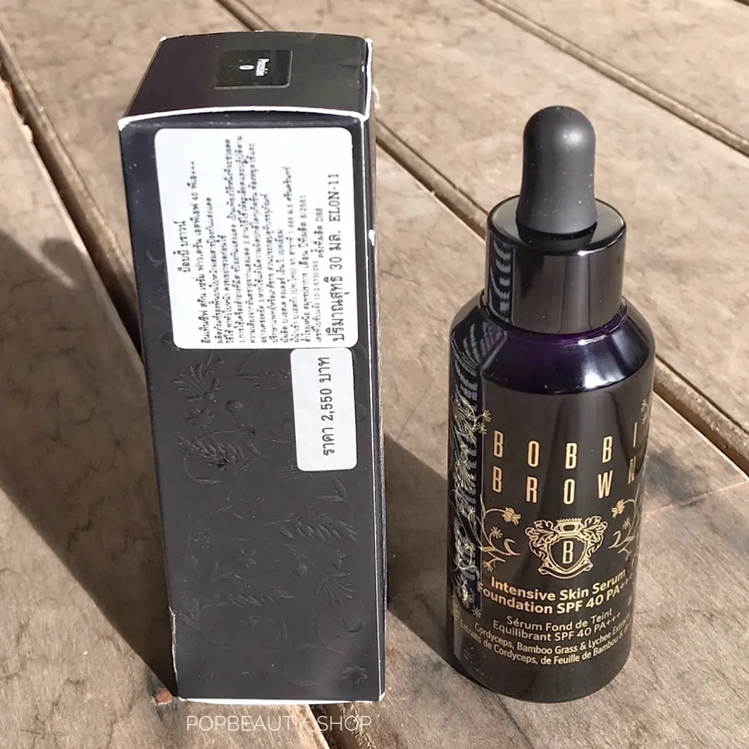 Bobbi Brown Intensive Skin Serum Foundation #Porcelain 30ml. บ็อบบี้ บราวน์ รองพื้น เพื่อผิวฉ่ำโกล์ว
