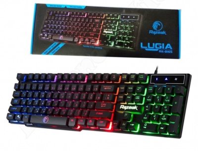 KEYBOARD Gaming มีไฟ RK-8165 Razeak KEYBOARD Gaming มีไฟ RK-8165 Razeak