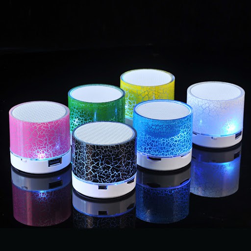 ลำโพงบลูทูธ รุ่น S10U High Quality ลำโพงบลูทูธ Mini Wireless Bluetooth LED Speaker เสียงดี ไซน์มินิ สะดวกสบายต่อการพกพา.