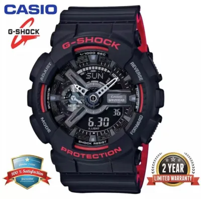 นาฬิกา / นาฬิกาข้อมือ CASIO G-SHOCK รุ่น GA-110HR-1ADR / GA-110HR / GA-110HR-1A มั่นใจแท้ 100% -ประกัน CMG