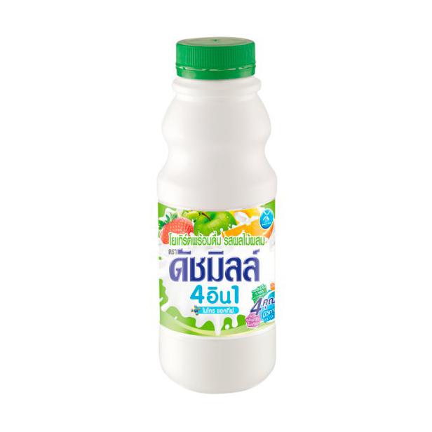 ดัชมิลล์ นมเปรี้ยวรสผลไม้รวม 400 มล./Dutchmill yoghurt mixed fruit 400ml