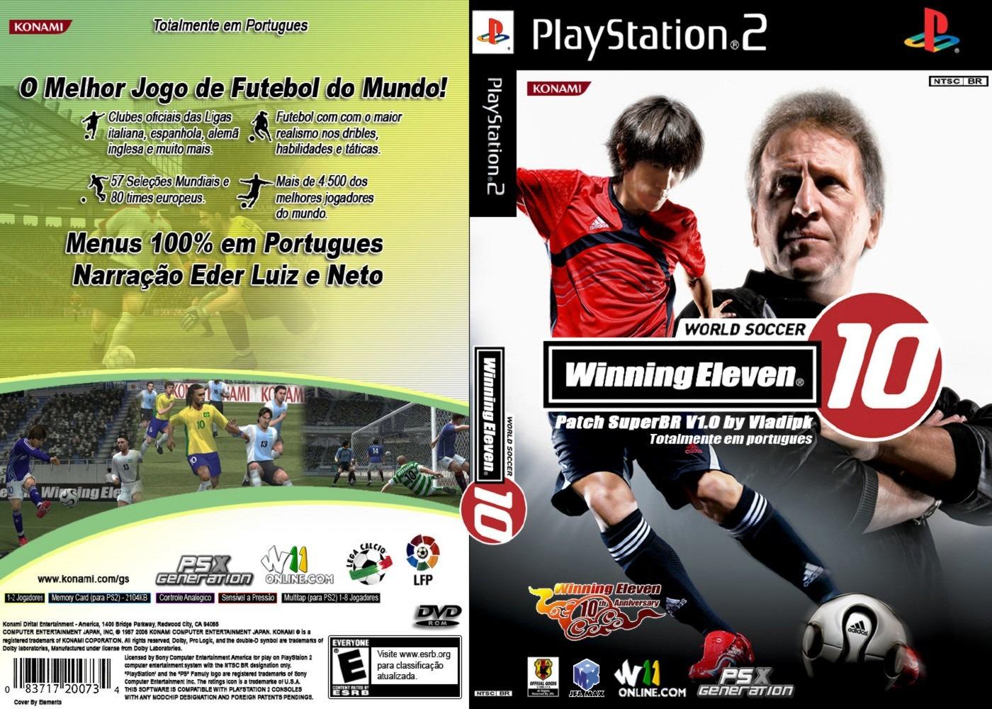 World Soccer Winning Eleven 10 (แผ่นเกมส์ Ps2)