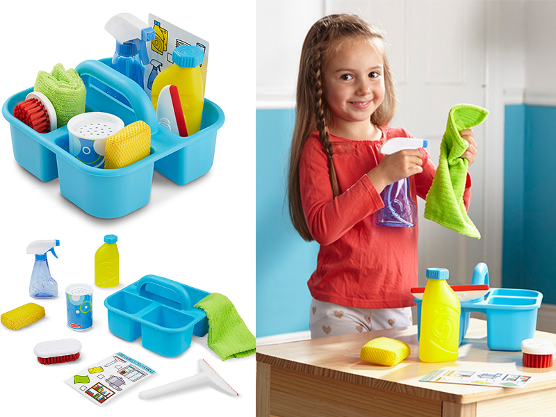 Melissa & Doug 8602 Set Giocattolo Pulizie Melissa & Doug Spray, Squirta & Squeegee - Nuovo, Per Far Finta Di Lavare Finestre Set Pulizia Bambini Giocattolo