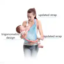 ภาพขนาดย่อของภาพหน้าปกสินค้าเป้อุ้มเด็ก Baby Sling เป้อุ้มเด็กแรก เป้อุ้มเด็กทารกแรกเกิด เป้อุ้มเด็กทารกแรกเกิด เป้อุ้มเด็กผ้าฝ้าย ระบายอากาศดี จากร้าน Baby_MaMa บน Lazada ภาพที่ 4