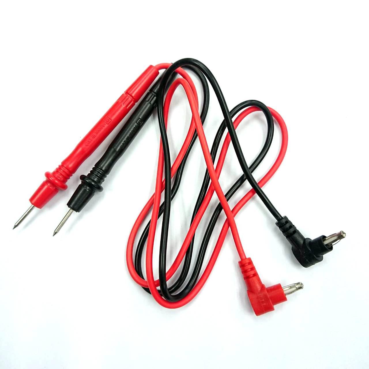 soong shop สายวัดมิเตอร์ สายวัดมัลติมิเตอร์ Practical Multi Meter Test Pen Cable Universal Digital Multimeter Lead Probe Wire