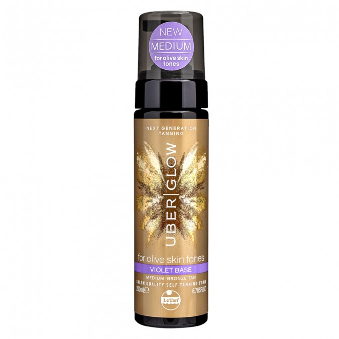 โฟมเปลี่ยนสีผิวให้เป็นผิวแทน Le Tan Uber Stay Self Tanning Foam 200 mL