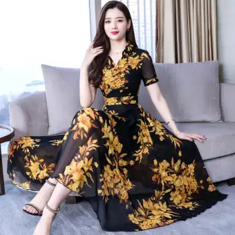 lazada boho dress