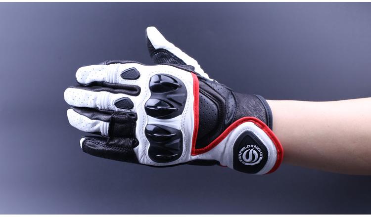 ถุงมือ STAR FIELD KNIGHT รุ่น SK15 สีขาว