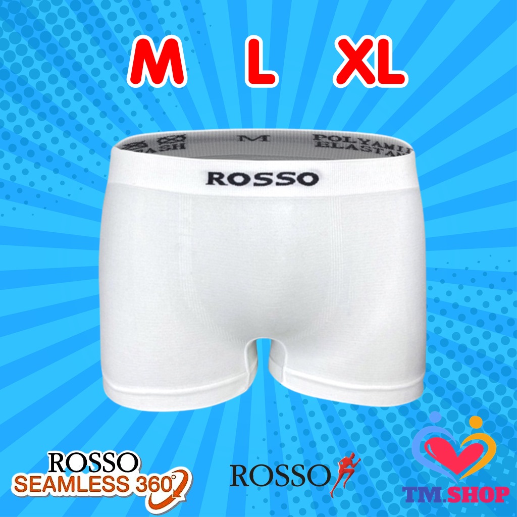ROSSO กางเกงในชาย กางเกงชั้นใน รอซโซ่ แท้100% ROSSO SEAMLESS รุ่นมีขา ...