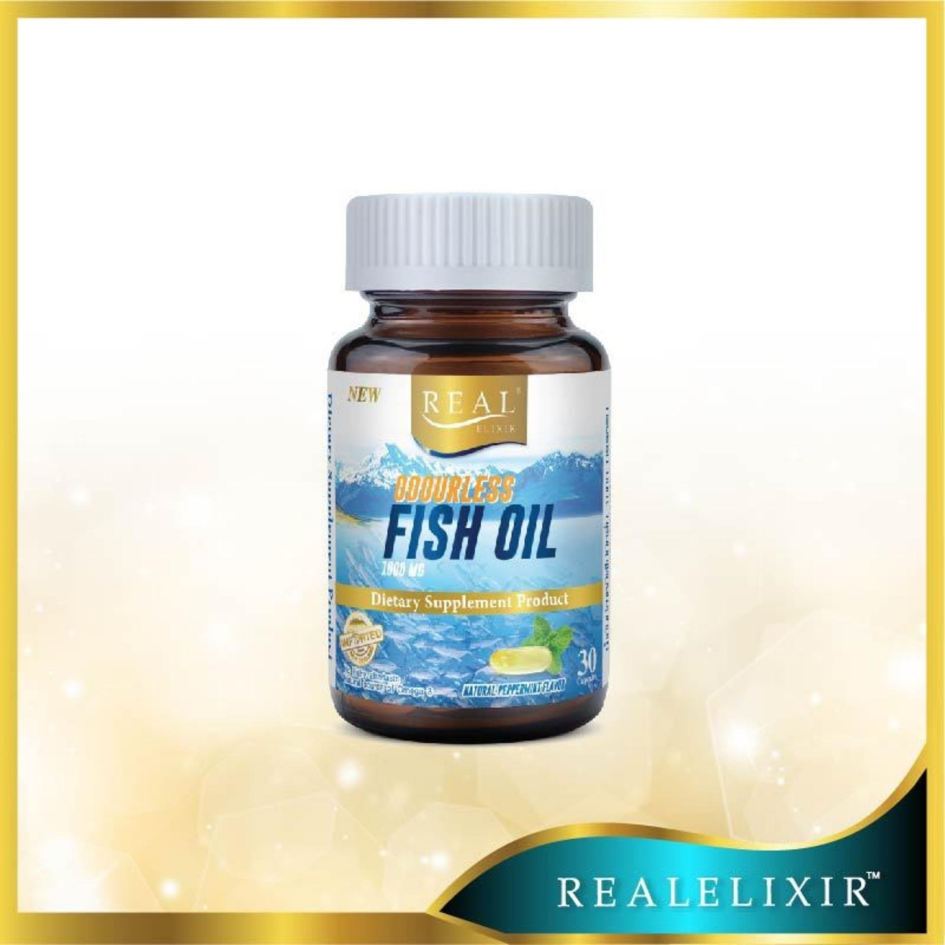 Real Elixir Odourless Fish Oil āļāļĨāļīāđāļāđāļāļāđāļāļāļĢāđāļĄāļīāđāļāļāđ āļāļĢāļĢāļāļļ 30 āđāļĄāđāļ By Realelixir_thailand_official.