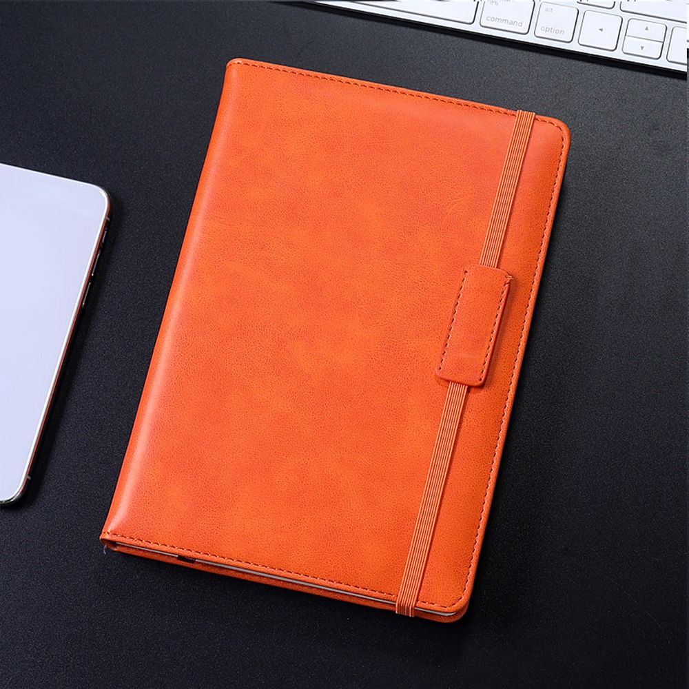 MMLUCK 4 Color Simple High Quality Work Planning Waterproof PU Leather Journal Diary Book A5 Notebook School Office Supplies Business Notepad