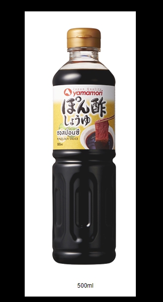 ซอสปอนซึ ขนาด 500 มล. ซอสเปรี้ยว  ปอนซึ  PONZU SHOYU 500 ML.