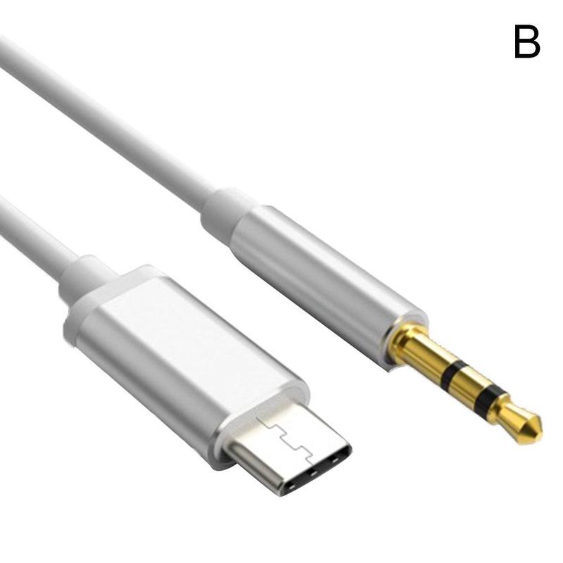 Type-c usb-c to 3.5mm male audio jack aux cable adapto i6f8 i5e2