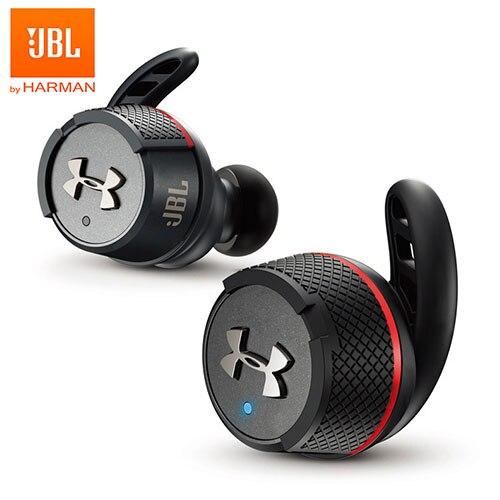 JBL UA FLASH Ture Wireless Bluetooth Sports Earphones Waterproof Running HIFI Headphones with Charge Box Handsfree Call with Mic