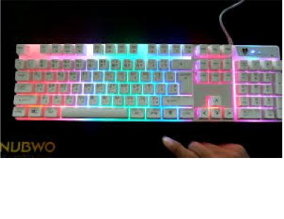 ดูภาพ Nubwo NK-18 คีย์บอร์ดเกมมิ่งSavage Gaming Keyboard หรูหรา และไฟสวยมาก เปลี่ยนไฟได้ 9 แบบ เพิ่มเติม Nubwo NK-18 คีย์บอร์ดเกมมิ่งSavage Gaming Keyboard หรูหรา และไฟสวยมาก เปลี่ยนไฟได้ 9 แบบ