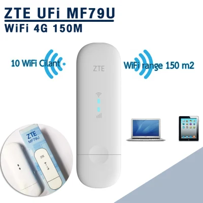 ZTE UFi MF79U 3G/4G WiFi USB 4G เร็ว 150 เม็ก แอร์การ์ด โมบายไวไฟ ไวไฟพกพา