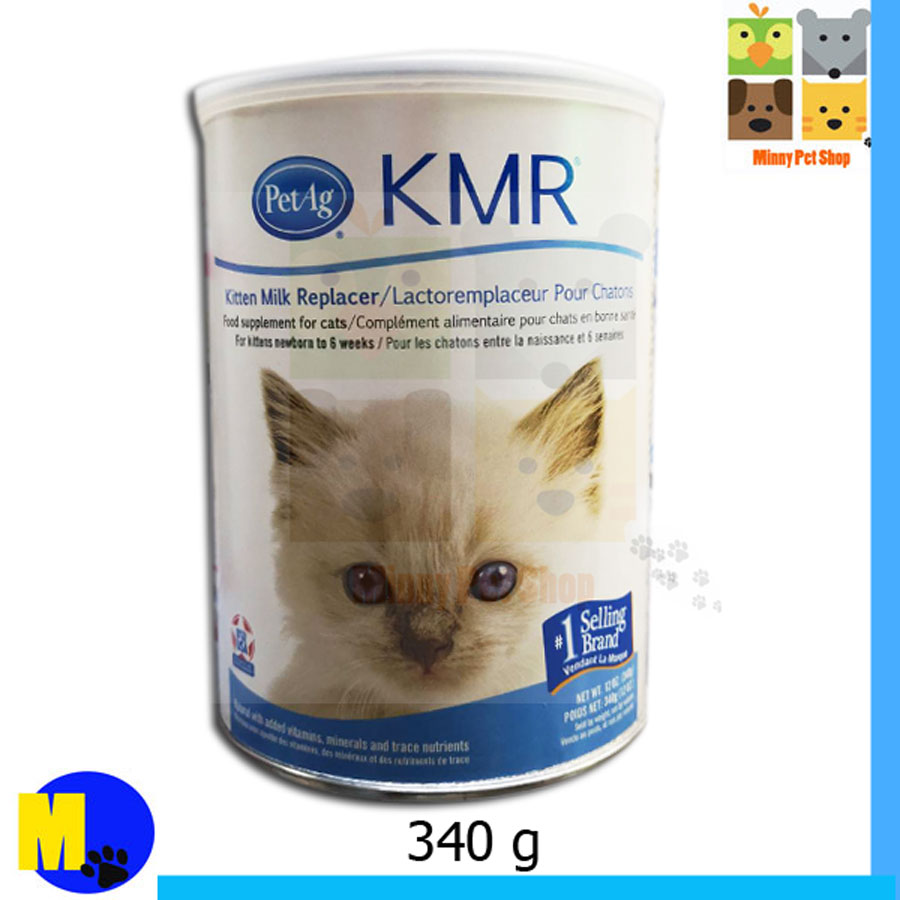 KMR นมผง เค เอ็ม อาร์ ผง สำหรับลูกแมวแรกเกิด และสัตว์เลี้ยงลูกด้วยนมอื่นๆ ขนาด 340 g ราคา 1330 บ.