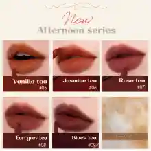 ภาพขนาดย่อของภาพหน้าปกสินค้าrom&nd Milk Tea Velvet Tint / ลิปเนื้อกำมะหยี่ ลิปจิ้มจุ่ม เครื่องสำอาง ชานมไข่มุก เนื้อกำมะหยี่ บางเบา เนียนนุ่ม สบายปาก เม็ดสีแน่น ให จากร้าน Romand Thailand บน Lazada ภาพที่ 3