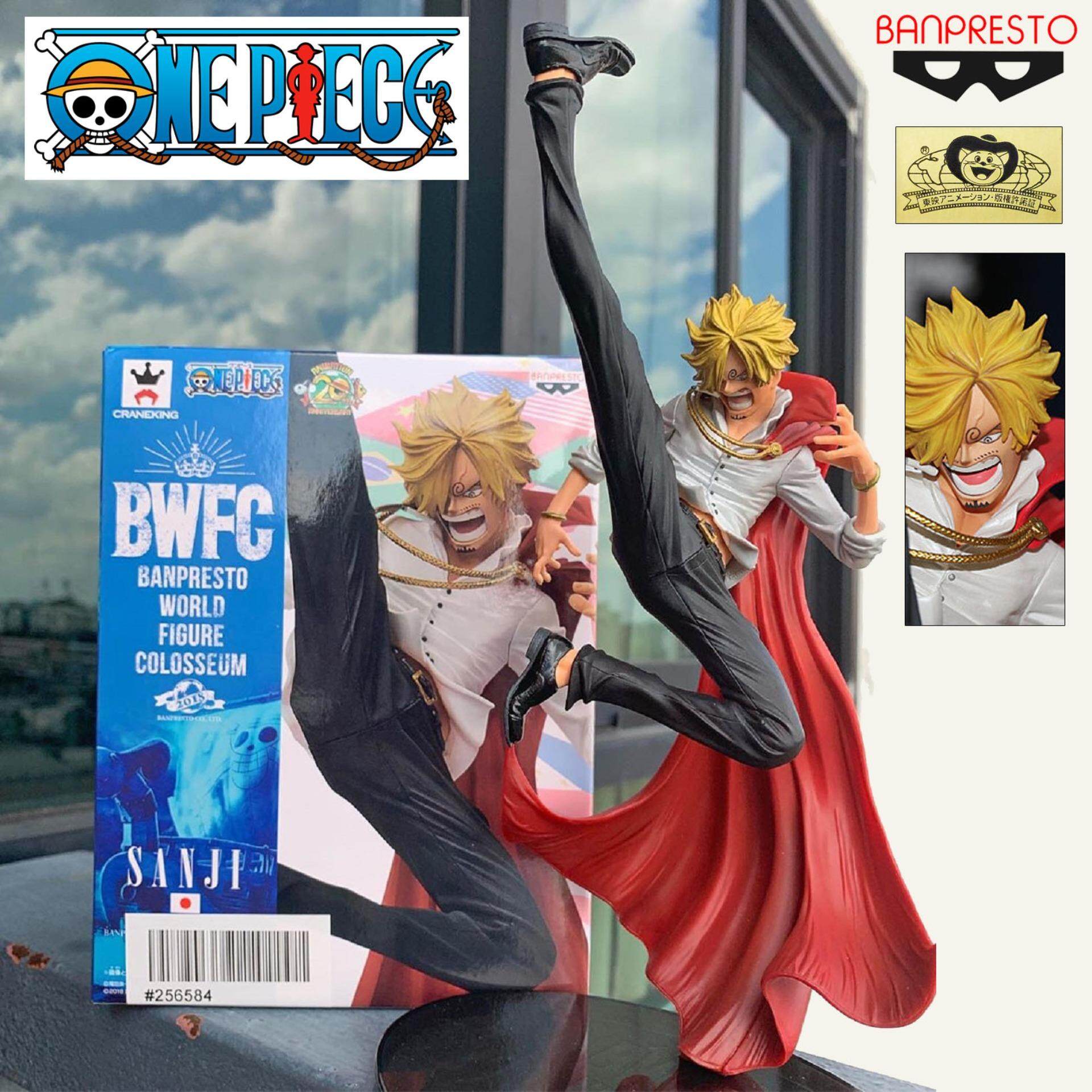 Model โมเดล งานแท้ 100% แมวทอง Banpresto จากเรื่อง One Piece วันพีซ Vinsmoke Sanji ซันจิ วินสโมค BWFC Battle World Colosseum Ver Figure ฟิกเกอร์ Anime ของขวัญ Gift ของสะสมหายาก อนิเมะ การ์ตูน มังงะ Doll ตุ๊กตา คอลเลกชัน สั่งและนำเข้าจากญี่ปุ่น manga