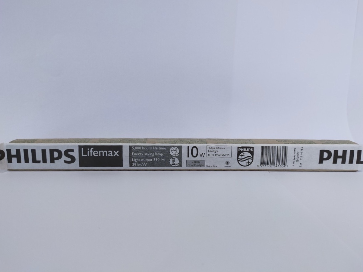 Philips หลอดนีออน หลอดนีออนฟิลิปส์ Lifemax TL-D 10W/54-765 Cool Daylight