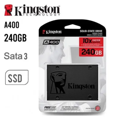 [พร้อมส่ง] 240 GB SSD (เอสเอสดี) A400 ( SA400S37/240G ) รับประกัน 3 - Y