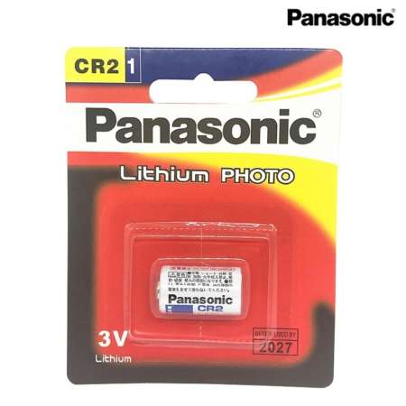 Panasonic ถ่านกล้องถ่ายรูป CR2 3V Lithium Battery 2 ก้อน