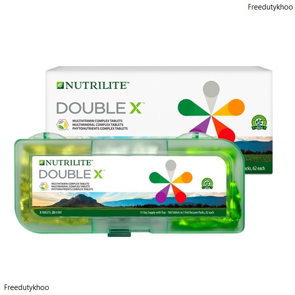 ดับเบิ้ล เอ็กซ์ Double X ไฟโตเบลนด์ วิตามินรวม เกลือแร่รวม และสารสกัด