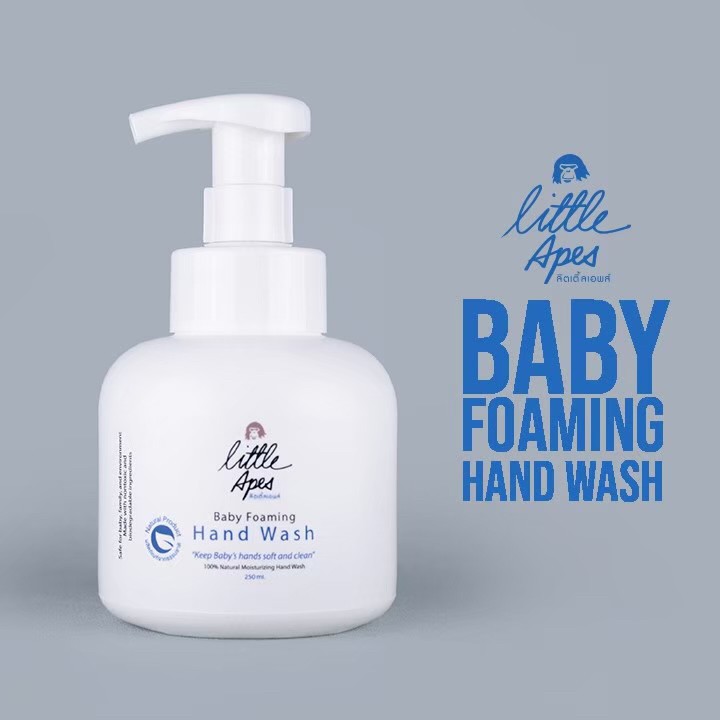 Little Apes โฟมล้างมือสำหรับเด็ก Baby Foaming Hand Wash (250 ml)