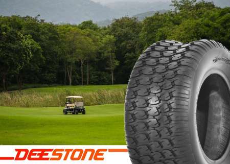 18X9.50-8 ยี่ห้อ DEESTONE รุ่น D266 TL ยางรถสนาม 4PR