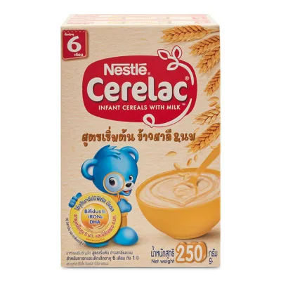 (สูตรเริ่มต้น ข้าวสาลี&นม) Nestle Cerelac สูตรเริ่มต้น