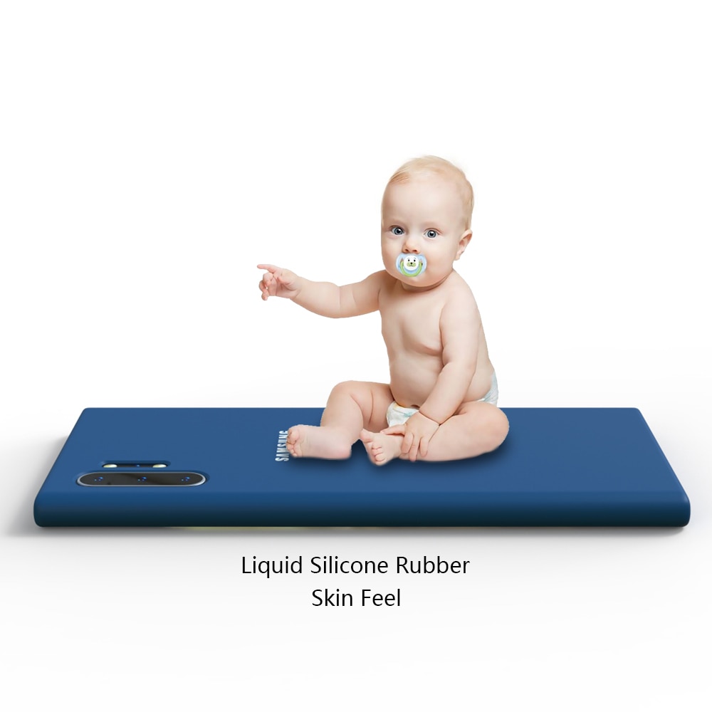 Samsung Note 10 Plus Case Original Official Silicone Finish Back Protective Samsung Galaxy Note 10 Plus Note10 Pro Case