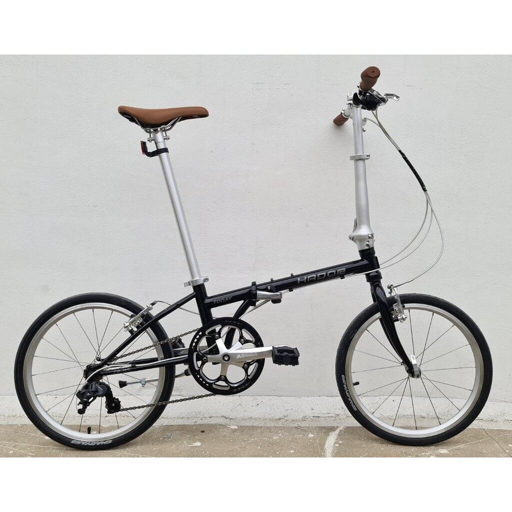 จักรยานพับ HADOR รุ่น TODAY เฟรมโครโมลี่ ล้อ 20×1.35 นิ้ว เกียร์ L-TWOO 3 สปีด ดุมแบริ่ง