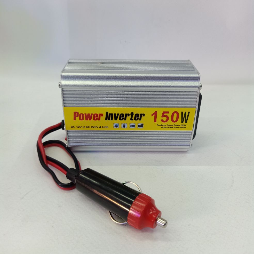 อินเวอร์เตอร์ 150w Power in verter 12v ออก 220v ตัวแปลงไฟ 12v to 220