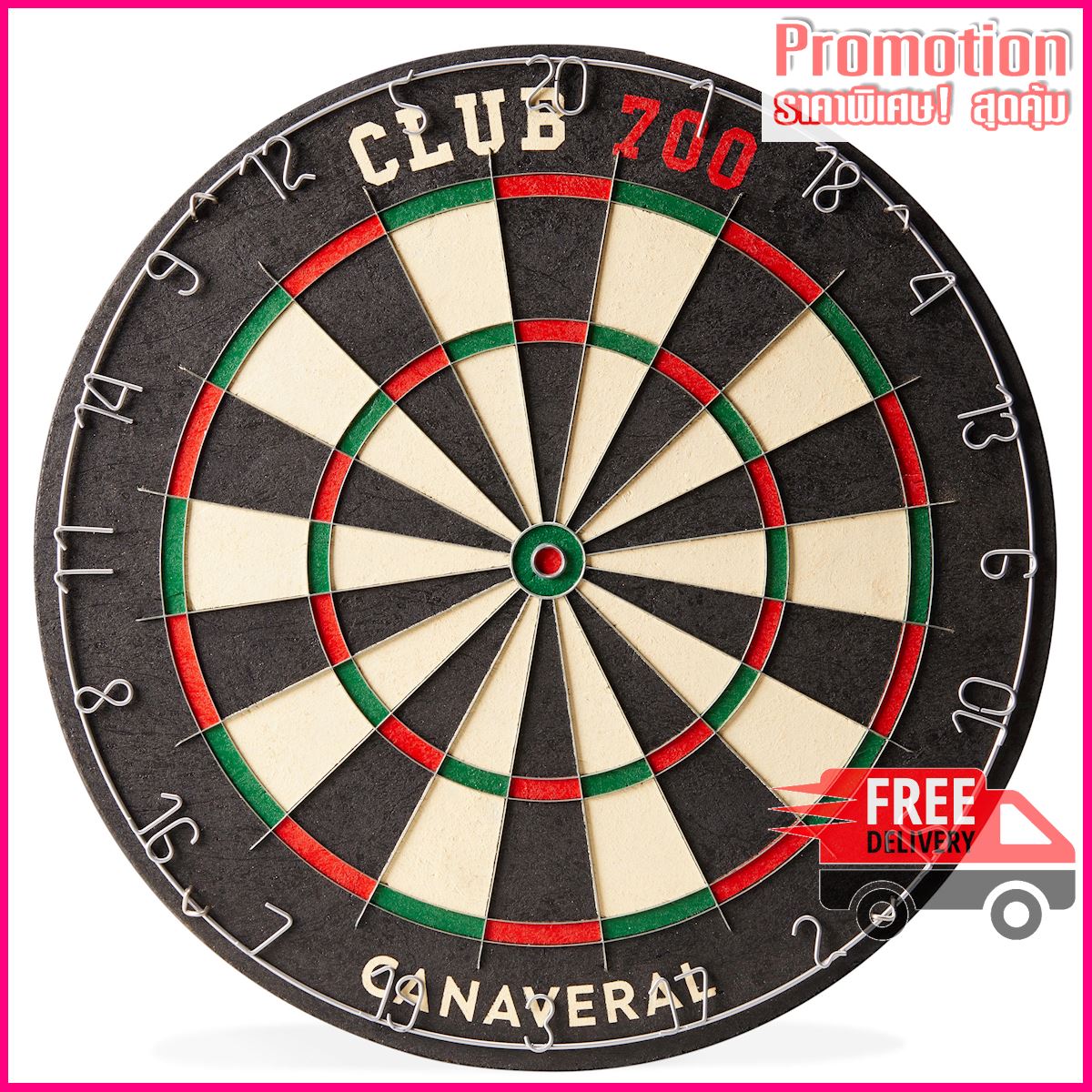 Club 700 Traditional Dartboard