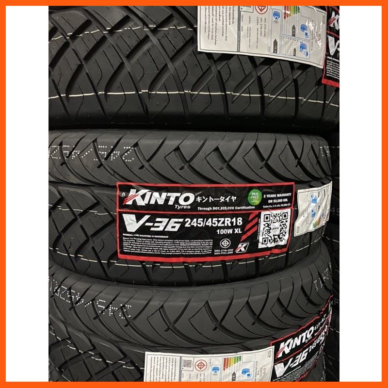 SALE ยาง 245/45R18 Kinto หรือ 275/40R18 รถยนต์ อะไหล่และอุปกรณ์เสริมรถยนต์ ชิ้นส่วนอะไหล่รถยนต์