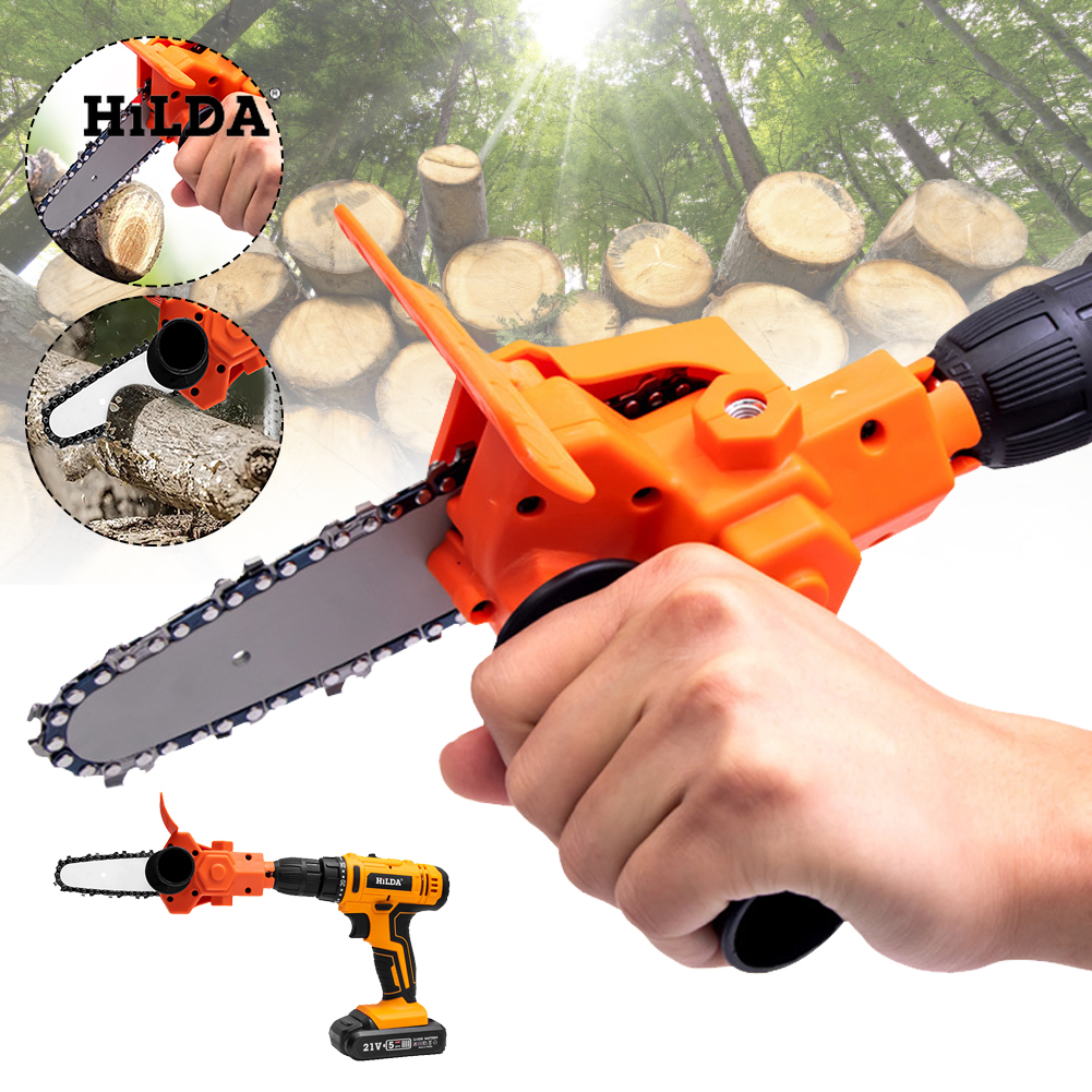 HILDA Chainsaw Electric เจาะ Modified To Electric Chainsaw Tool