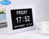 8 inch Digital Photo Frame Electronic Calendar Time Large Font Display - intl