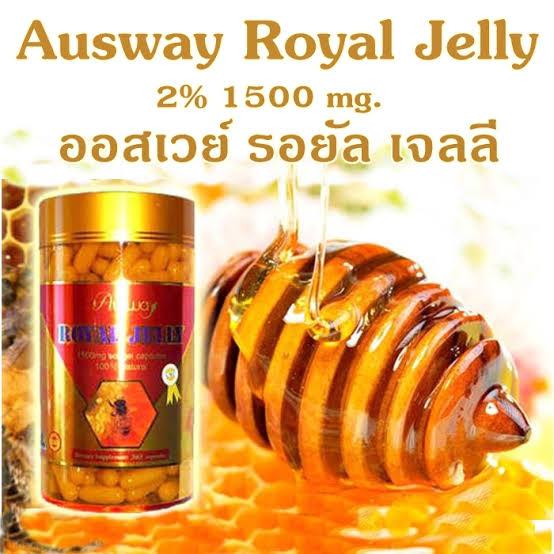 Ausway Royal Jelly 1500 mg. 365เม็ด (1กระปุก) ThaiPick