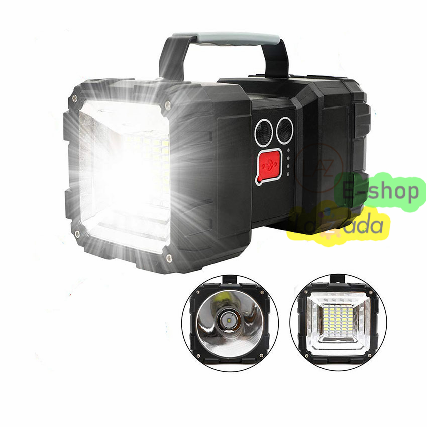 Portable Flashlights 40W w844 CREE LED L2+35LED เปิดได้ 2 ด้าน
