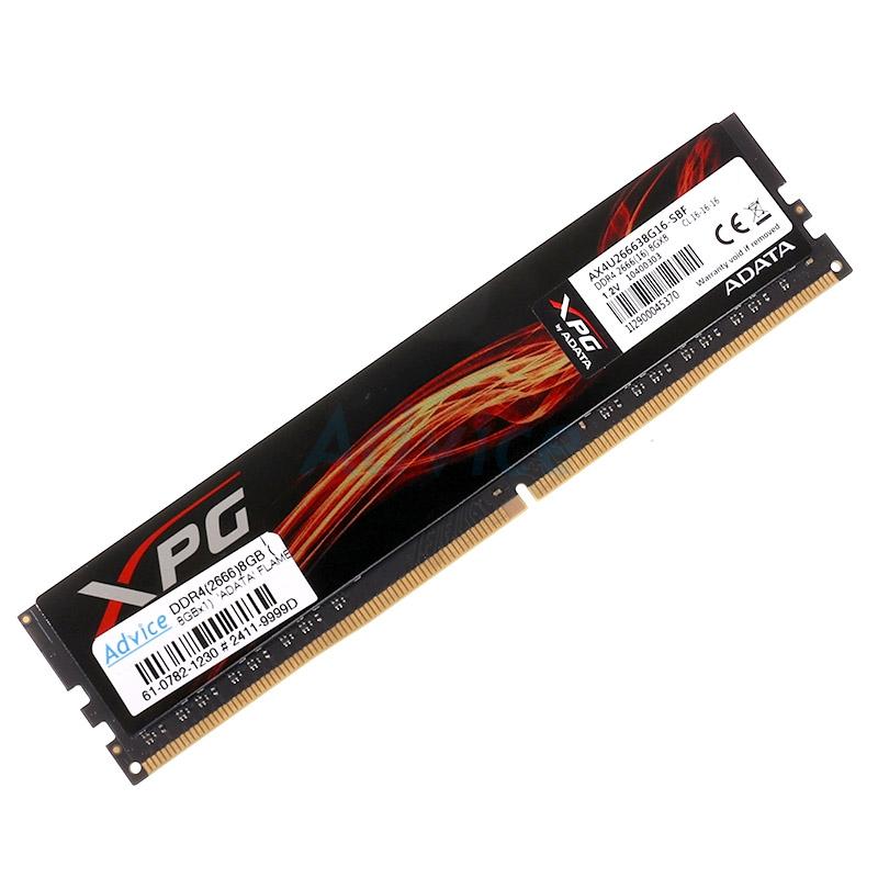 RAM DDR4(2666) 8GB ADATA FLAME WLF (AX4U266638G16-SBF) - Bsmartit ...