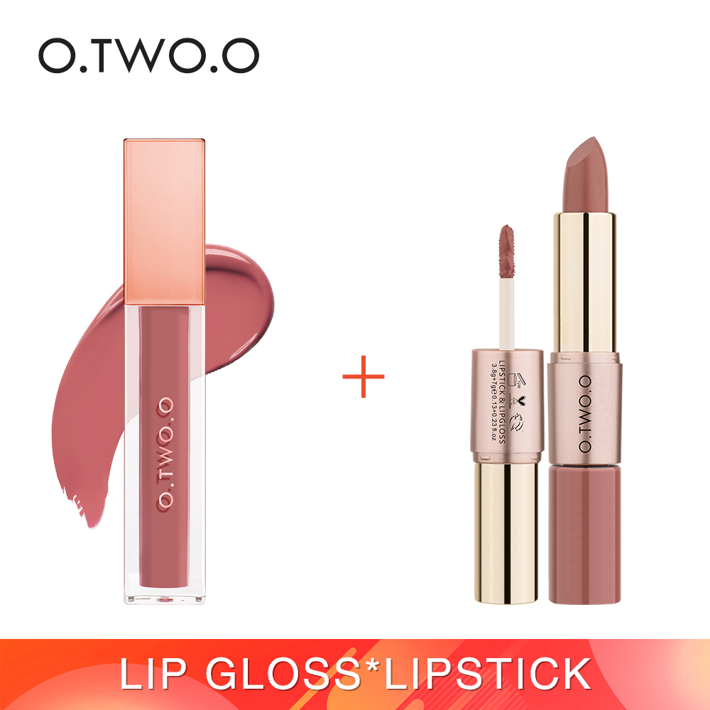 O.TWO.O ชุดแต่งหน้า Surprise 2pcs (ลิปกลอส + ลิปสติก) Surprise Makeup Set 2PCS (Lip Gloss+Lipstick)