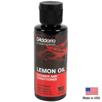 D'Addario® Lemon Oil Fretboard Cleaner for Maple Neck ** Made in USA **