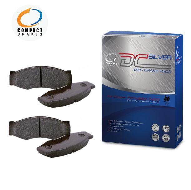 Compact Brakes ผ้าเบรคหน้าสำหรับ TOYOTA YARIS 1.5 E, G ปี 2006 - 2012 (ผ้าเบรก ยาริส) DCC-686