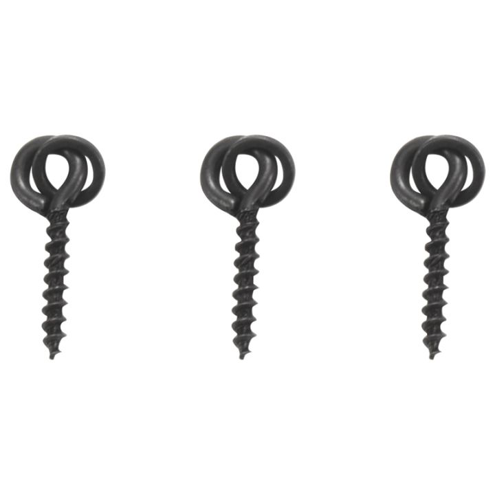 50pcs Carp Fishing Boilie Screw With Solid Ring Bait Tool Chod Rigs Carp Fishing Hair Tackle Accessory Lazada